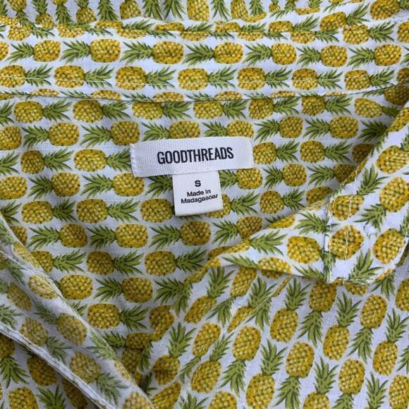 GOODTHREADS Long sleeve pineapple shirt - Picture 3 of 4